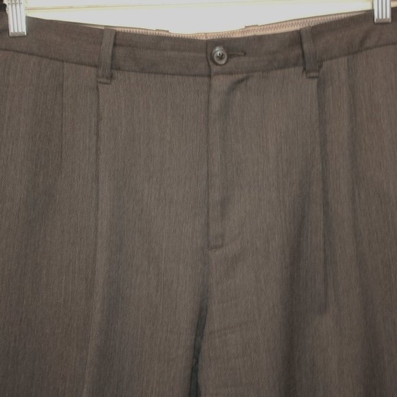 Mens 34 x 32 Joseph Abboud Gray Dress Pants - Picture 1 of 7